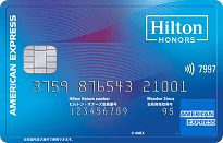 ヒルトン・オナーズ アメリカン・エキスプレス・カードのカードフェイス