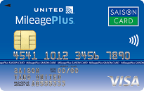 MileagePlusセゾンカードのカードフェイス