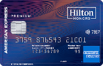 ヒルトン・オナーズ アメリカン・エキスプレス・プレミアム・カードのカードフェイス